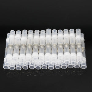 10/50PCS Thermal Shrinkage Electrical Car Wires Connector Solder Extrusion Terminals Block Cable Termination Wireway Clamping