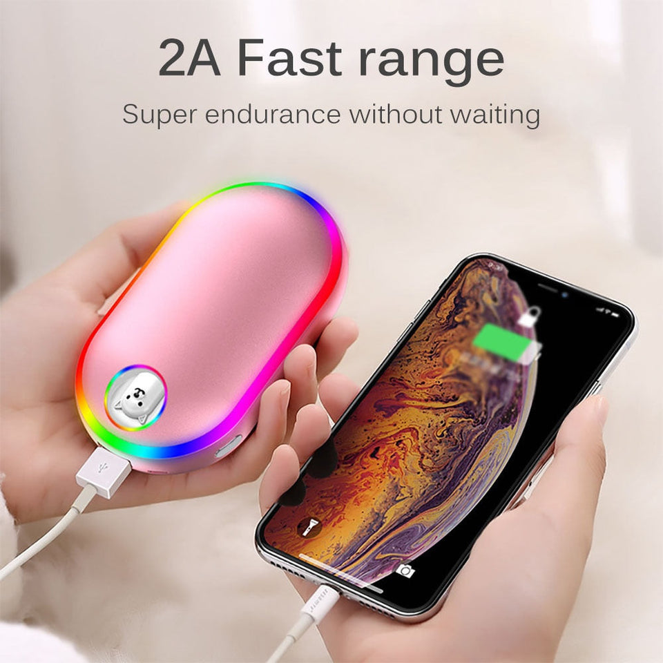 10000mah Electric Hand Warmer & Power Bank