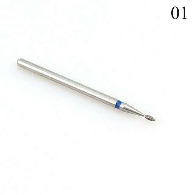 1pc Diamond Milling Cutters For Manicure Rotary Nail Drill Bit Eletric Pedicure Machine Equipment Cuticle Remove Tools