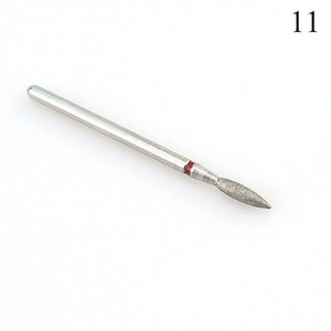 1pc Diamond Milling Cutters For Manicure Rotary Nail Drill Bit Eletric Pedicure Machine Equipment Cuticle Remove Tools