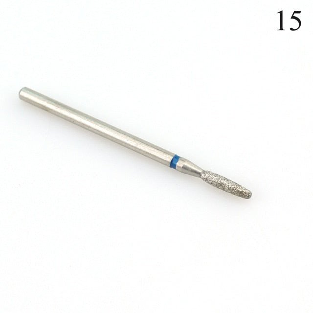 1pc Diamond Milling Cutters For Manicure Rotary Nail Drill Bit Eletric Pedicure Machine Equipment Cuticle Remove Tools