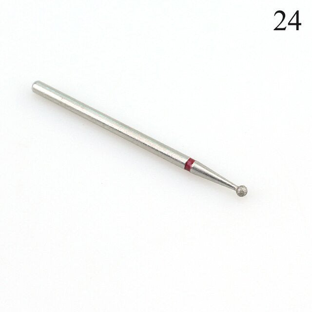 1pc Diamond Milling Cutters For Manicure Rotary Nail Drill Bit Eletric Pedicure Machine Equipment Cuticle Remove Tools