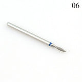 1pc Diamond Milling Cutters For Manicure Rotary Nail Drill Bit Eletric Pedicure Machine Equipment Cuticle Remove Tools