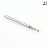 1pc Diamond Milling Cutters For Manicure Rotary Nail Drill Bit Eletric Pedicure Machine Equipment Cuticle Remove Tools