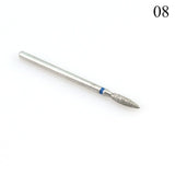 1pc Diamond Milling Cutters For Manicure Rotary Nail Drill Bit Eletric Pedicure Machine Equipment Cuticle Remove Tools