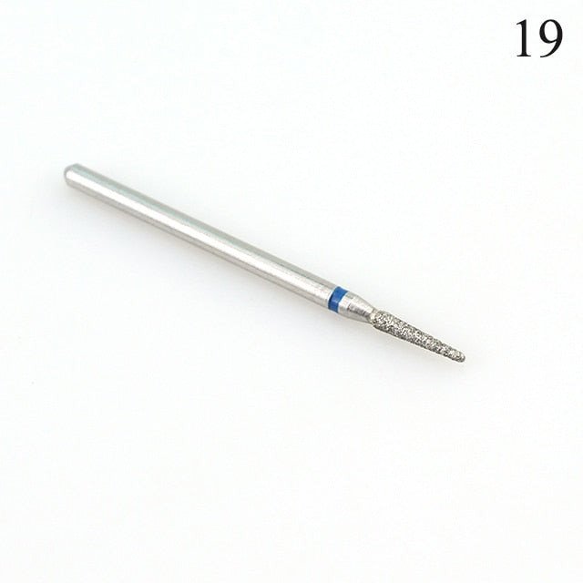 1pc Diamond Milling Cutters For Manicure Rotary Nail Drill Bit Eletric Pedicure Machine Equipment Cuticle Remove Tools