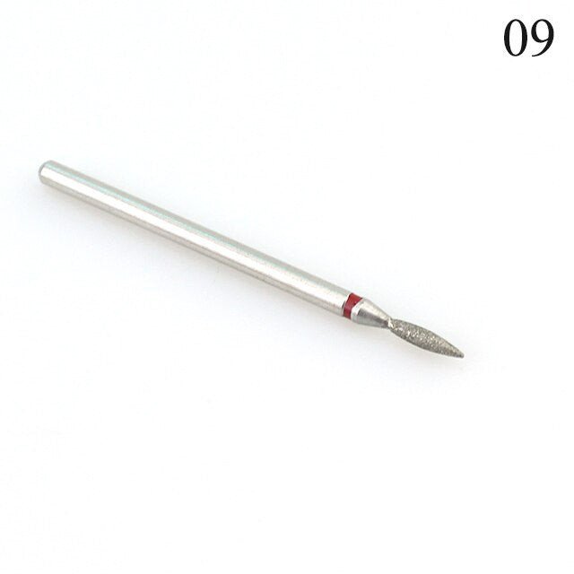 1pc Diamond Milling Cutters For Manicure Rotary Nail Drill Bit Eletric Pedicure Machine Equipment Cuticle Remove Tools