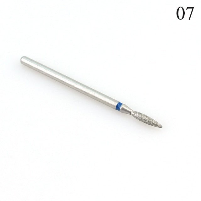 1pc Diamond Milling Cutters For Manicure Rotary Nail Drill Bit Eletric Pedicure Machine Equipment Cuticle Remove Tools