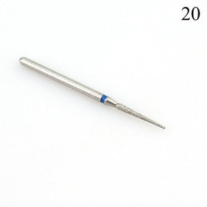 1pc Diamond Milling Cutters For Manicure Rotary Nail Drill Bit Eletric Pedicure Machine Equipment Cuticle Remove Tools