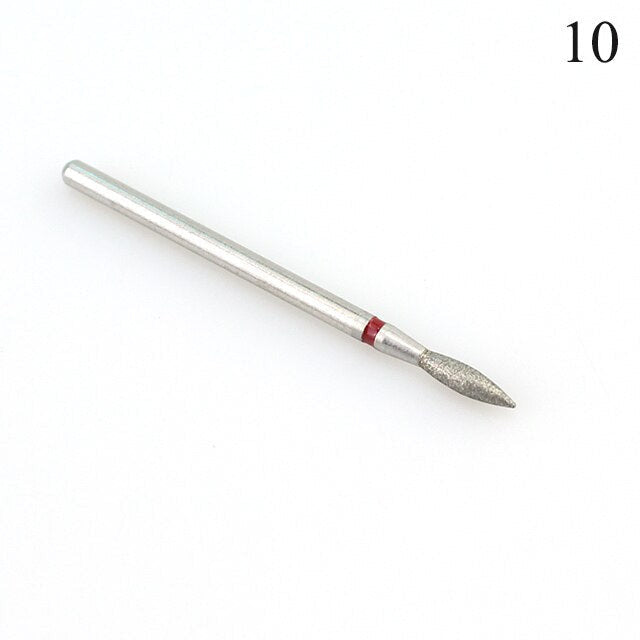 1pc Diamond Milling Cutters For Manicure Rotary Nail Drill Bit Eletric Pedicure Machine Equipment Cuticle Remove Tools