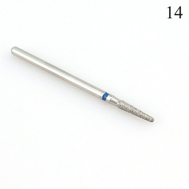 1pc Diamond Milling Cutters For Manicure Rotary Nail Drill Bit Eletric Pedicure Machine Equipment Cuticle Remove Tools