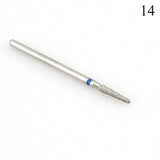 1pc Diamond Milling Cutters For Manicure Rotary Nail Drill Bit Eletric Pedicure Machine Equipment Cuticle Remove Tools