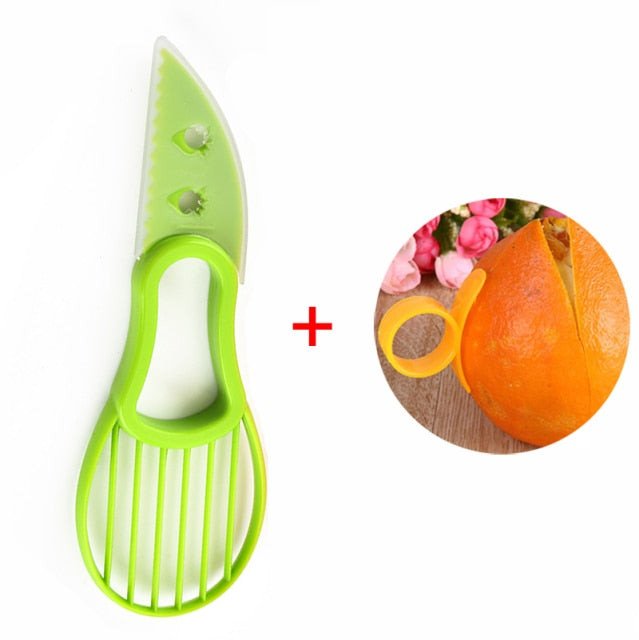 3-IN-1 AVOCADO SLICER, CORER AND PEELER