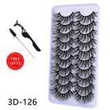 5/10Pairs 3D Mink Lashes Natural Eyelashes Dramatic False/eyelash extensions/eyelash extensions near me/lash extensions/lash extensions near me