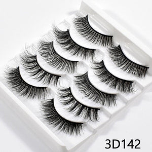 5/10Pairs 3D Mink Lashes Natural Eyelashes Dramatic False/eyelash extensions/eyelash extensions near me/lash extensions/lash extensions near me