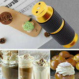 6 Colors Whipped Cream Separators Dispenser Cracker Dispenser Charger Aluminum/whipped cream/heavy whipping cream