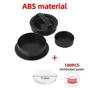 ABS Hamburger Meat Press Maker Round Shape Non-Stick/Burger Patty/Hamburger Meat Beef