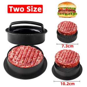 ABS Hamburger Meat Press Maker Round Shape Non-Stick/Burger Patty/Hamburger Meat Beef