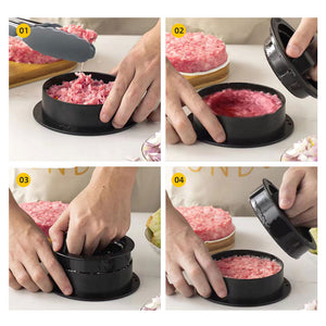 ABS Hamburger Meat Press Maker Round Shape Non-Stick/Burger Patty/Hamburger Meat Beef