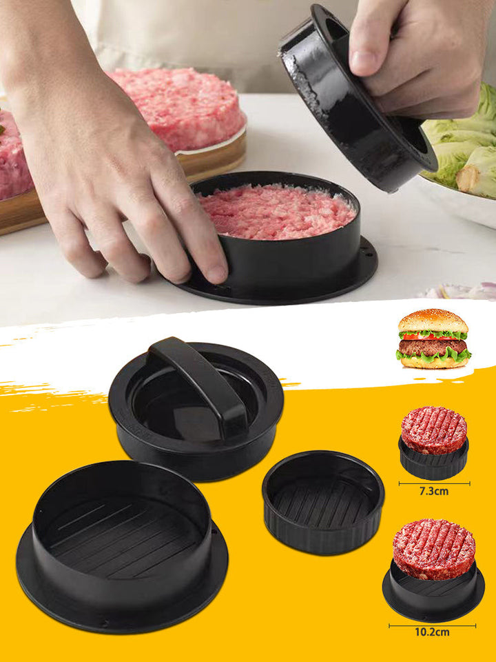 ABS Hamburger Meat Press Maker Round Shape Non-Stick/Burger Patty/Hamburger Meat Beef