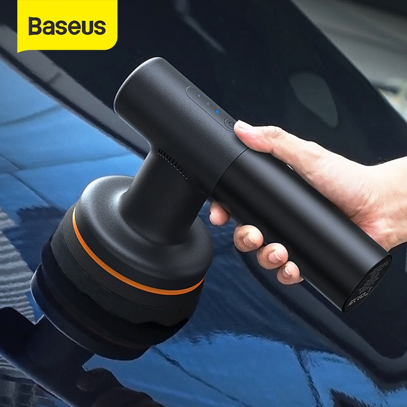 Baseus Car Polishing Machine Electric Wireless Polisher 3800rpm Adjustable Speed Auto Waxing Tools Accessories