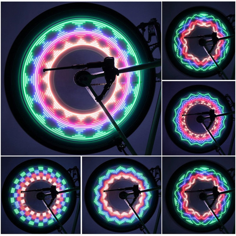 Bike Wheel Effect Lights