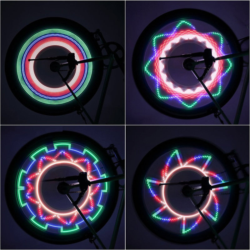 Bike Wheel Effect Lights