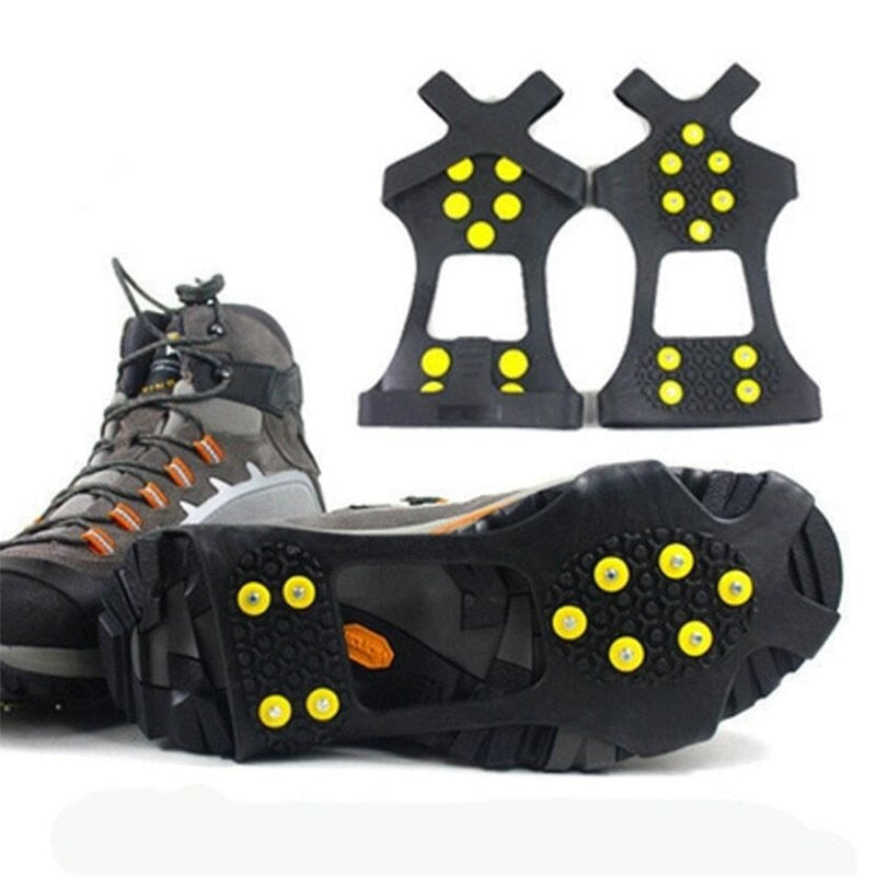 Boot Spikes/ hiking boot spikes/ tree climbing boot spikes/ice cleats for shoes/ice cleats/ice grips for shoes/snow cleats/ice spikes for shoes