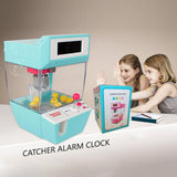 Catcher Alarm Clock Coin Operated Game Machine/claw machine/crane machine/mini claw machine/claw machine for sale/Claw Crane Machine