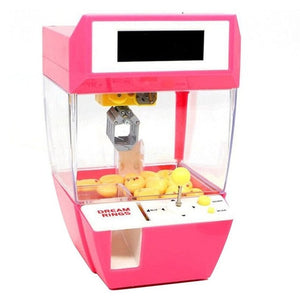 Catcher Alarm Clock Coin Operated Game Machine/claw machine/crane machine/mini claw machine/claw machine for sale/Claw Crane Machine