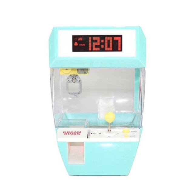 Catcher Alarm Clock Coin Operated Game Machine/claw machine/crane machine/mini claw machine/claw machine for sale/Claw Crane Machine