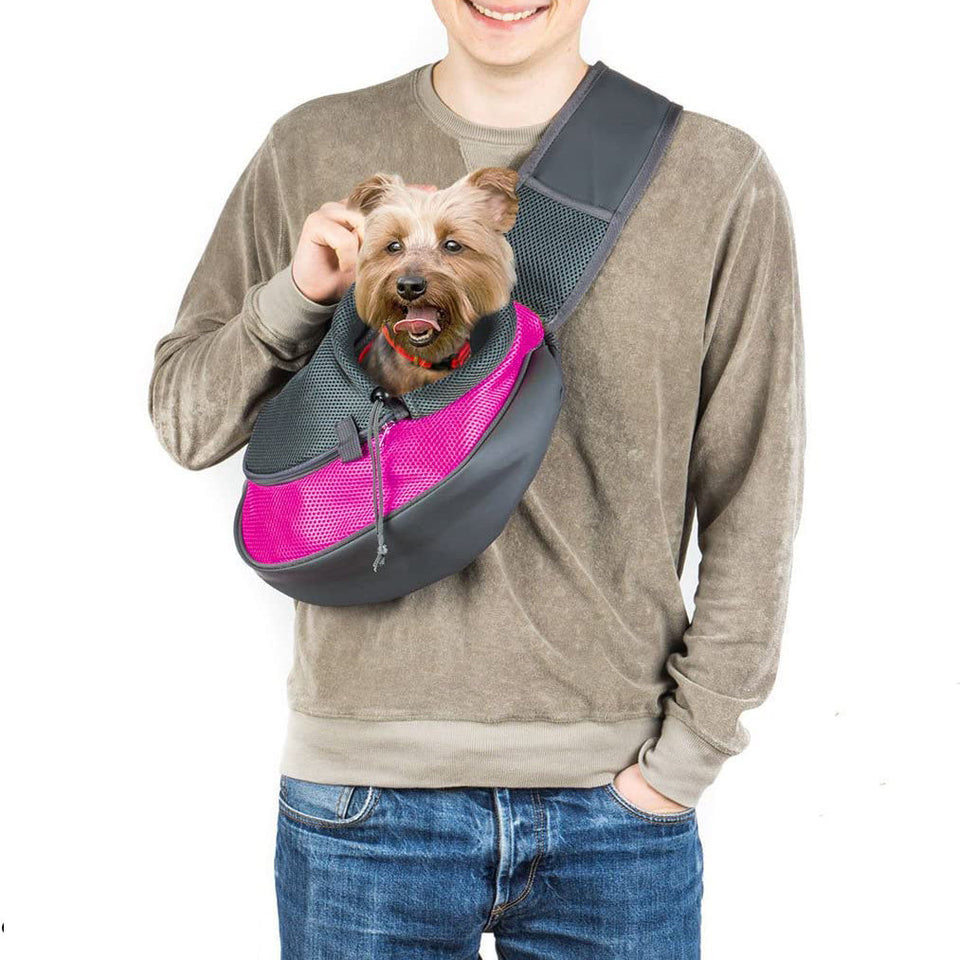 dog sling carrier/dog sling/puppy carrier sling/puppy sling/dog harness carrier/dog papoose