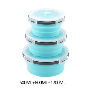 Food Storage Containers With Lids Silicone