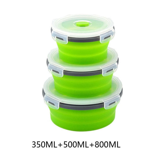 Food Storage Containers With Lids Silicone