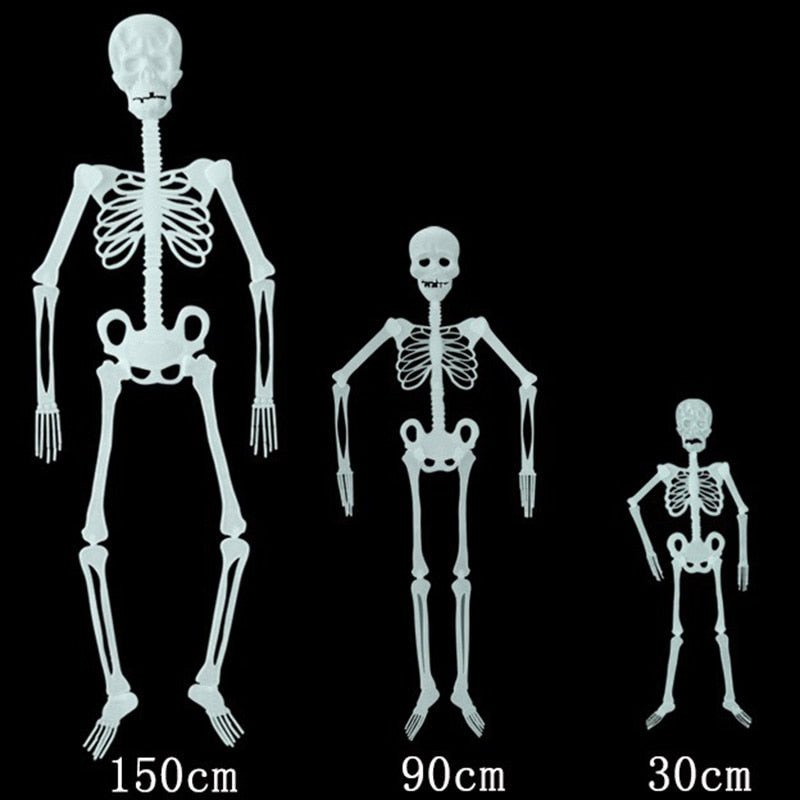 halloween deco human-skeleton skull and bones figma halloween haunted house accessory