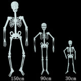 halloween deco human-skeleton skull and bones figma halloween haunted house accessory