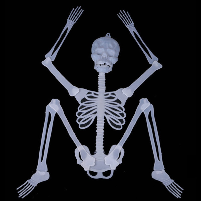 halloween deco human-skeleton skull and bones figma halloween haunted house accessory