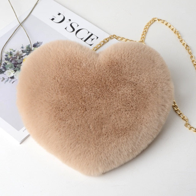 Heart Shaped Purse/Heart Shaped kate spade purse/Heart Shaped purse kate spade/GORGEOUS FAUX FUR HEART SHAPE HANDBAGS/heart shaped bag