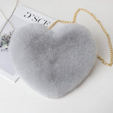 Heart Shaped Purse/Heart Shaped kate spade purse/Heart Shaped purse kate spade/GORGEOUS FAUX FUR HEART SHAPE HANDBAGS/heart shaped bag