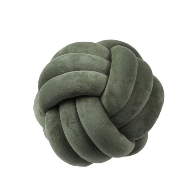 Knot Pillow/Knotted Pillow Maxi/Triple Knot Cotton Fleece Pillow/Knot ball Pillow/Knot Pillow diy/dwr Knot Pillow