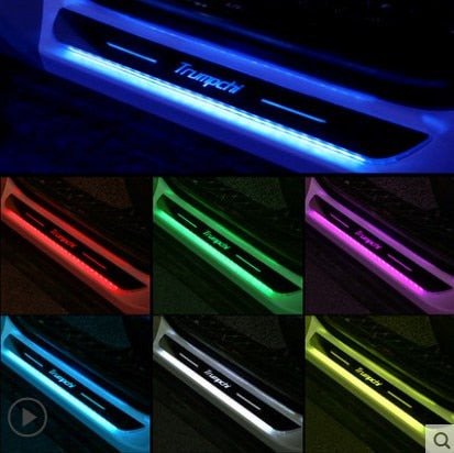 led light pedal/CAR DOOR SILL GUARD STICKER/DOOR SILL PROTECTOR/CAR DOOR SILL