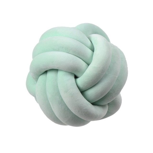 Knot Pillow/Knotted Pillow Maxi/Triple Knot Cotton Fleece Pillow/Knot ball Pillow/Knot Pillow diy/dwr Knot Pillow