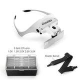 Magnifier Glasses With LED Light USB Rechargeable 2021Model/magnifyinh/magnifying glasses/magnifying glasses