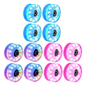 Light Up Roller Skate Wheels/ roller skate light up wheels/Glow Light Up LED Roller Skate Wheels