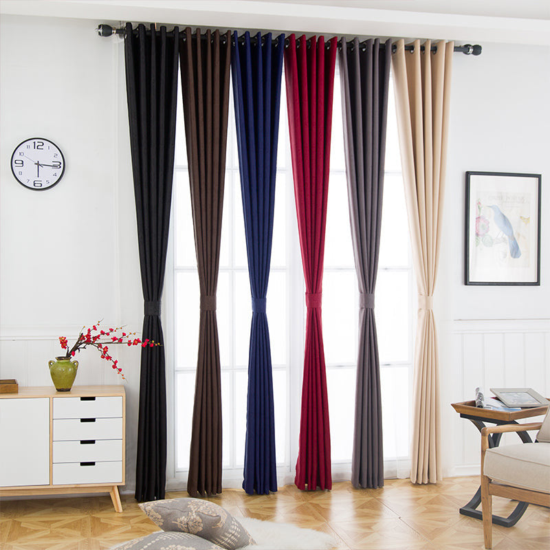 Machine Washable Bedroom Blackout Curtains