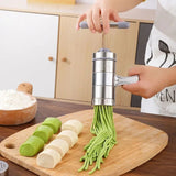 Manual Noodle Maker Stainless Steel Press Pasta Spaghetti Machine/Press Pasta Machine/stand mixer pasta press