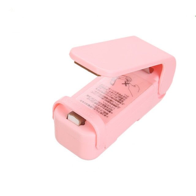 Mini Heat Sealer Household Accessories Plastic Bag Sealer For Storage In The Kitchen Food Snacks Fruits And Vegetables