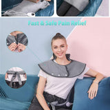 Massaging Heating Pad/calming weighted heating pad/sharper image massaging weighted heating pad/caming heat massaging weighted heating pad