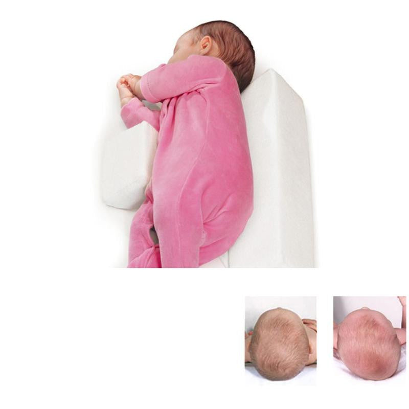 NEWBORN BABY PILLOW/Newborn Baby Shaping Styling Pillow Anti-rollover Side Sleeping Pillow