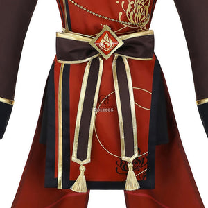 ROLECOS Game Genshin Impact Hutao Cosplay Costume Hu Tao Uniform Cosplay Chinese Style Halloween